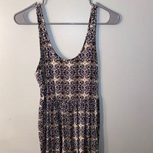 Volcom women’s patterned romper // boho beachwear
